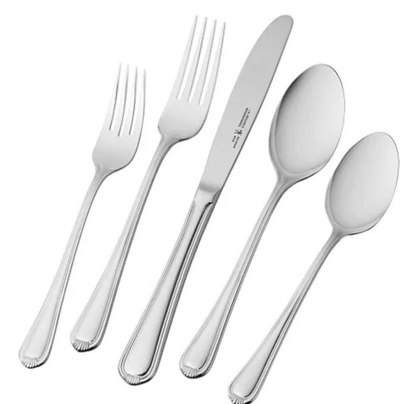 Henckels Alcea 18/10 Stainless Steel Forged 20-PC Service Of 4 Flatware Set - Picture 2 of 6